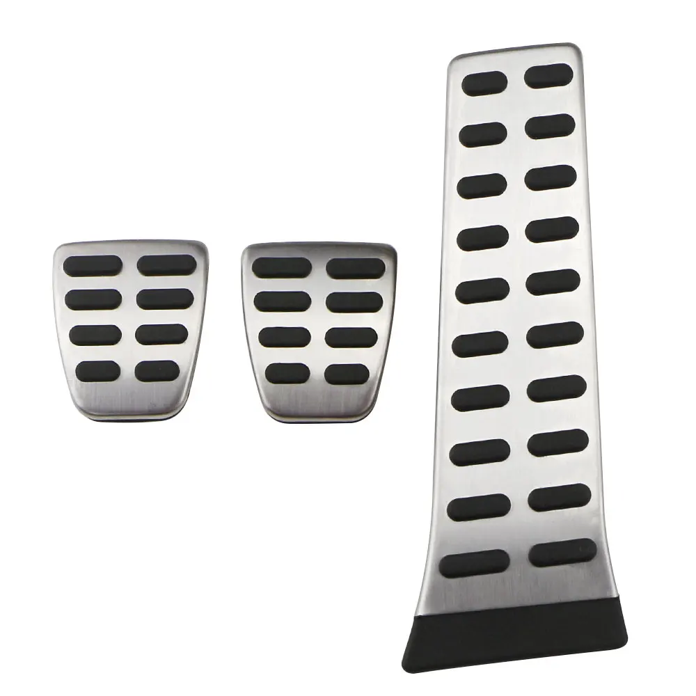 Xburstcar Авто Нержавеющая сталь чехол для педали газа тормоза автомобиля Запчасти