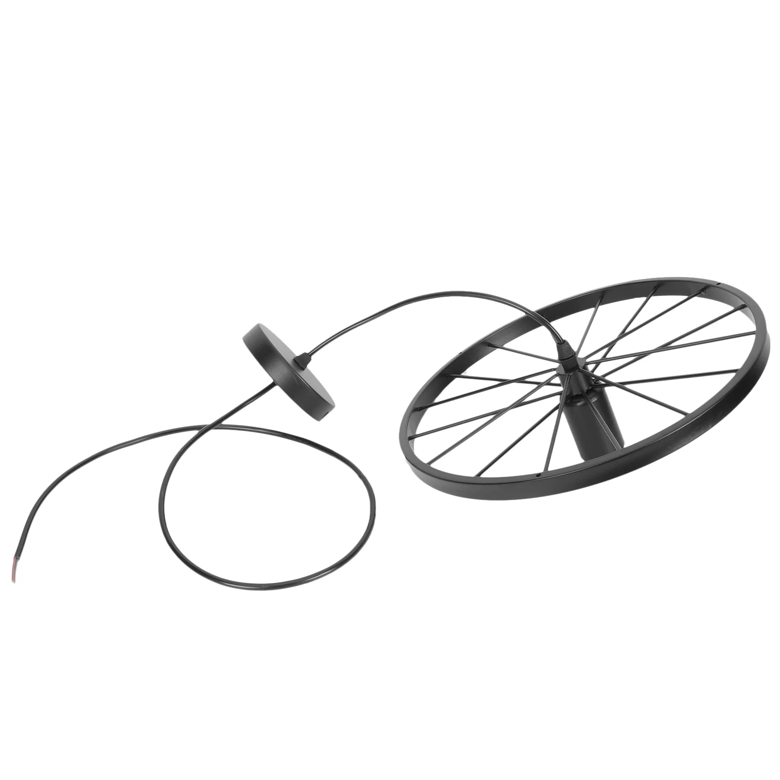

Creative Iron Light Indoor Use Wheel-design Hanging Light Ceiling Lamp Scene Decor
