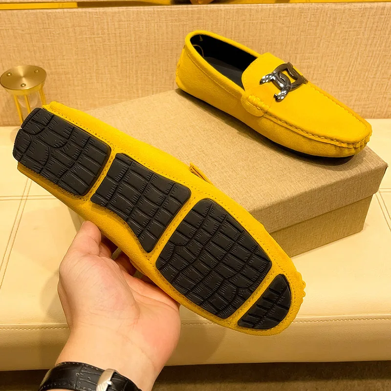 2024 новые крутые мужские повседневные мокасины фиолетовые уличные лоферы для