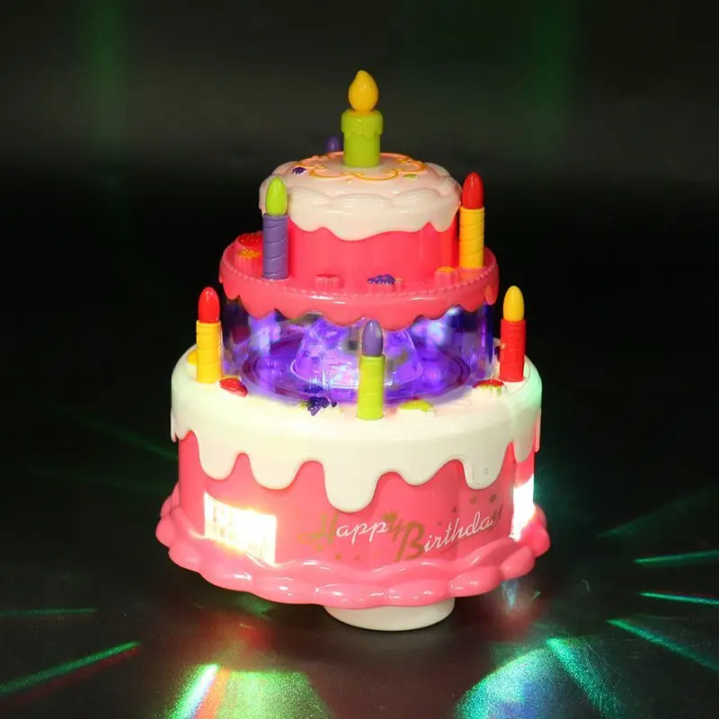 Детская игрушка музыкальный торт игрушки для мальчиков и девочек детский