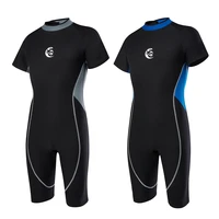 new 1 5mm neoprene wetsuit mens one piece short sleeved sunscreen warm water sports swimming snorkeling surfing wetsuit 2022