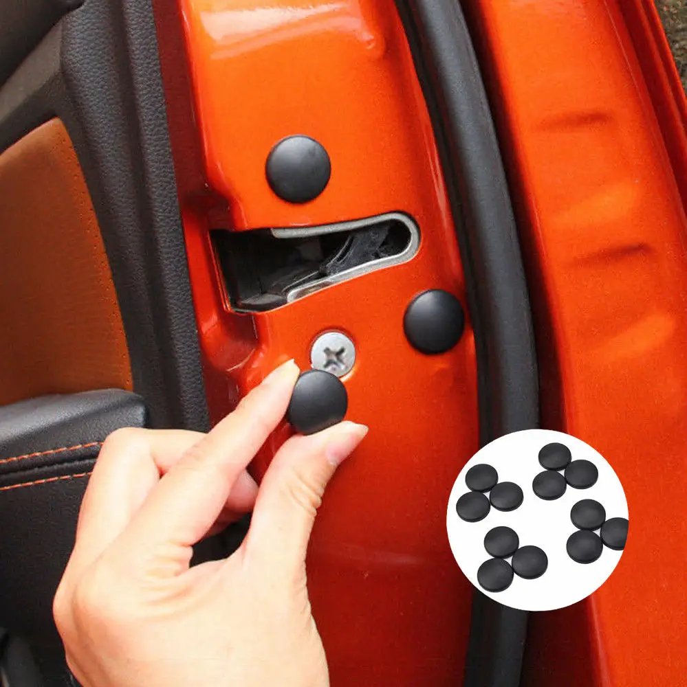 

12PCS Car Door Lock Screw Protector Cover Accessories For KIA K2 K3 K4 K5 Sorento Sportage Optima Rio Ceed Cerato Venga Soul