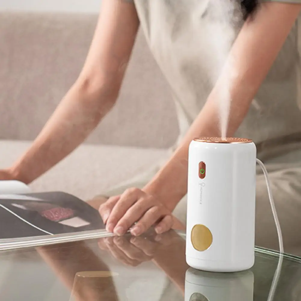 

Air Humidifier Comfortable Button Control Rechargeable Heavy Fog Hydrating Air Humidifier Humidifier Diffuser for Gift