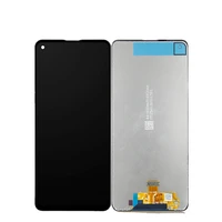 original lcd display for samsung a21s screen touch glass digitizer replacement with frame for a217 lcd