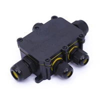 junction box ip68 waterproof cable connector 5 way outdoor electrical plastic gland junction boxes
