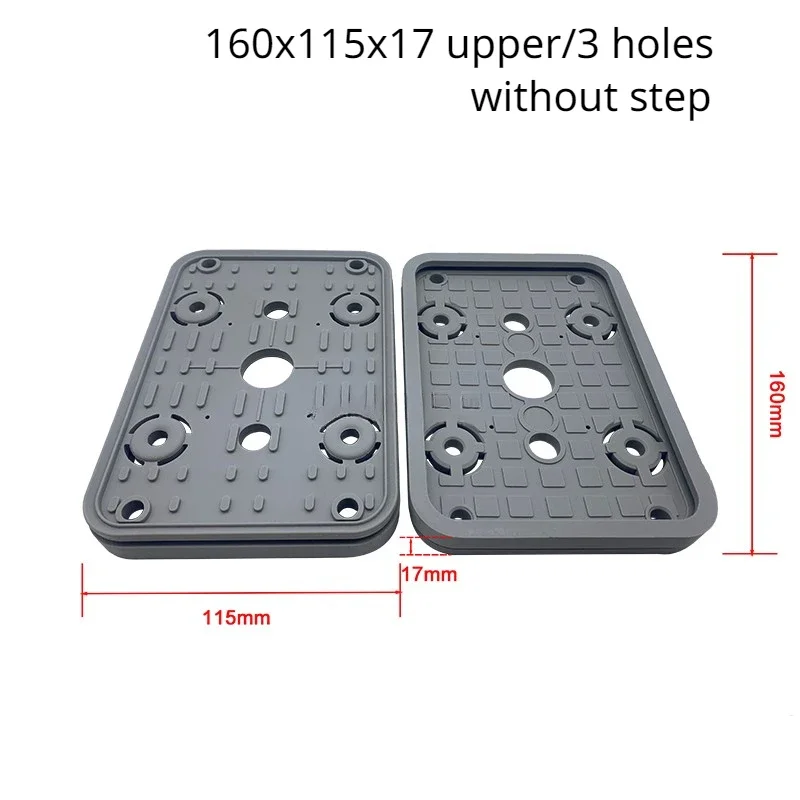 

5 шт. 160x115x17 мм Homag детали обрабатывающего центра с ЧПУ резиновая прокладка блок вакуумная присоска