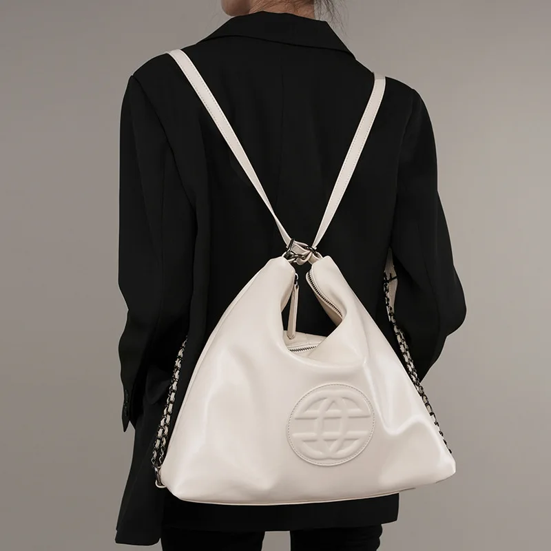 Large Capacity soft leather Luxury Tote Bag Women's Shopping shoulder Bag Genuine Leather Fashion Handbag Underarm Bag Cowhide