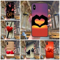 personalised hearts for xiaomi redmi note 9 9s 8 8t 7 pro 10 5g redmi note 9 pro black hoesjes fashion waterproof