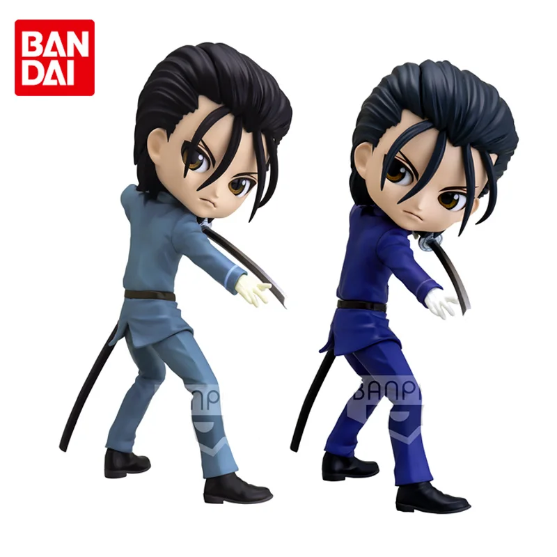 

Bandai Genuine Q Posket Rurouni Kenshin Saitou Hajime Anime Action Figure Collectible Model Ornaments Gifts Toys for Kids