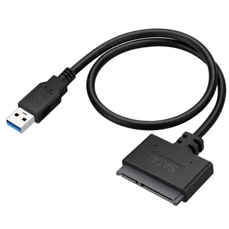 

SATA к USB 3,0/2,0 кабель до 500 Гбит/с для 2,5 дюймового внешнего жесткого диска SSD жесткого диска SATA 3 22-контактный адаптер USB 3,0 к Sata шнуру