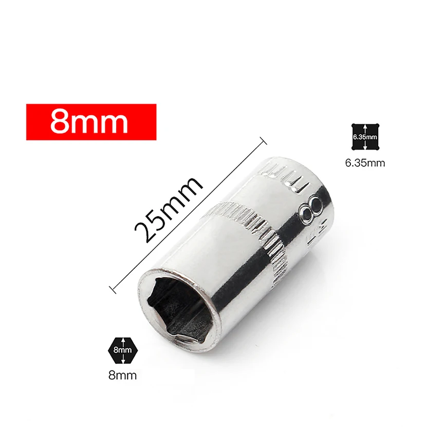 

milaike BS09 торцевые головки 4-14 мм