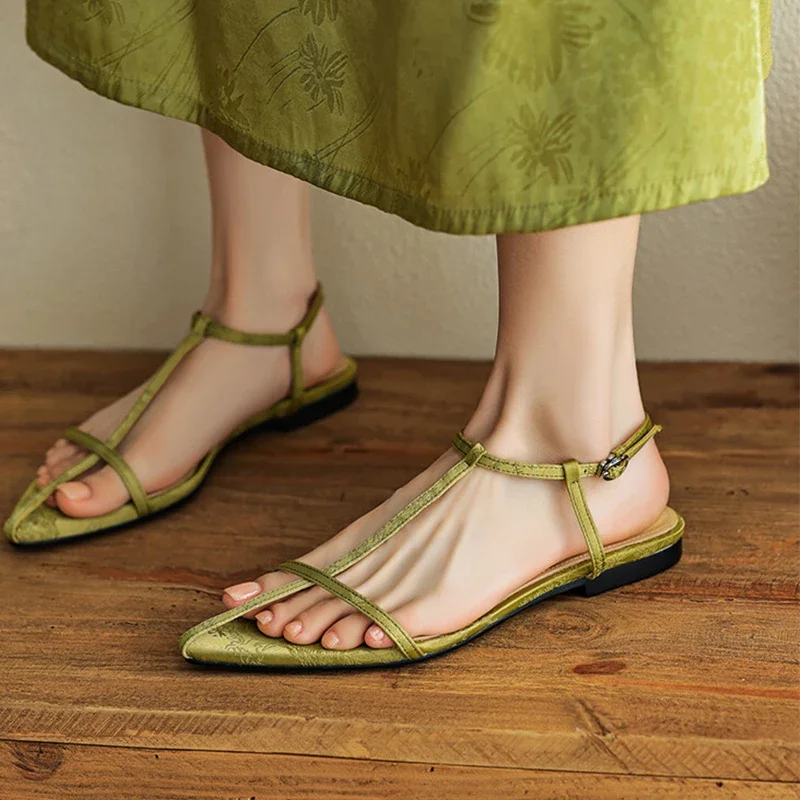 Женские повседневные пляжные шлепанцы Yozcttaa черные на плоской платформе Размеры