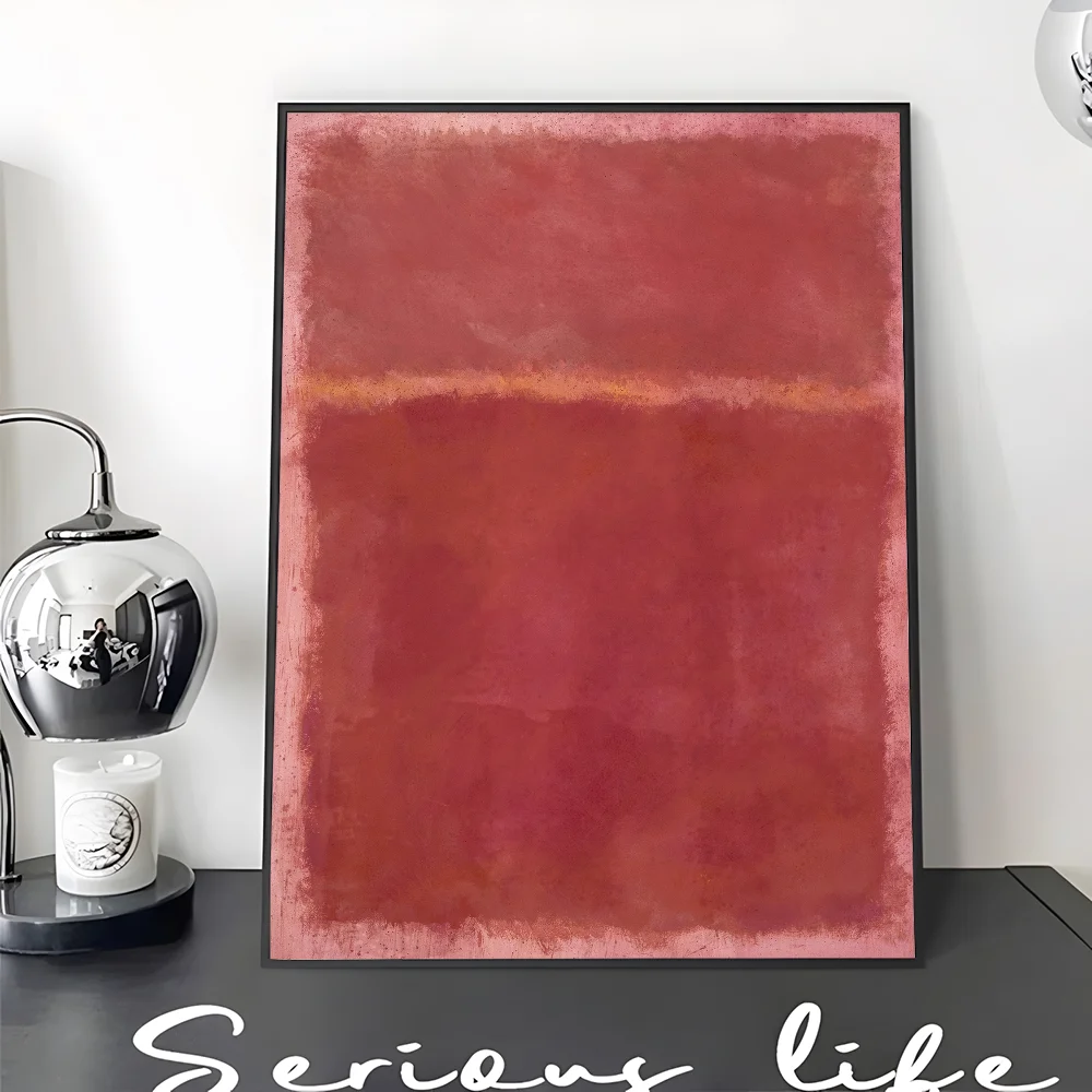 

Марк Ротко DIY липкий постер белая бумага принты плакаты произведения искусства винтажная декоративная живопись