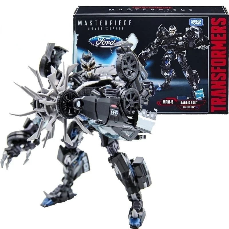 Mpm-5 Barricade Rollbar Action Figures Toys For Children Has