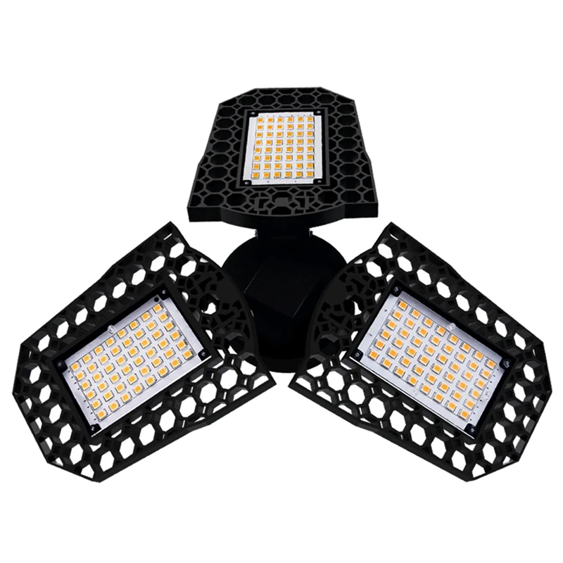 

2Pcs/Lot LED Garage Light E27 Light 60W Deformation Adjustable Angle AC85-265V Industrial Led Light For Garage Workshop