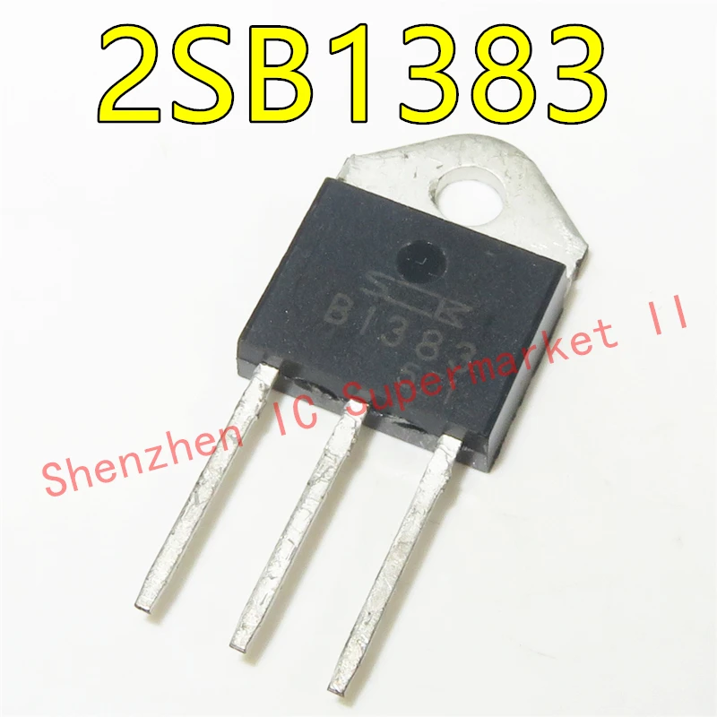 

1pcs/lot=1pair 2SB1383 B1383 TO-3P In Stock Silicon PNP Epitaxial Planar Transistor