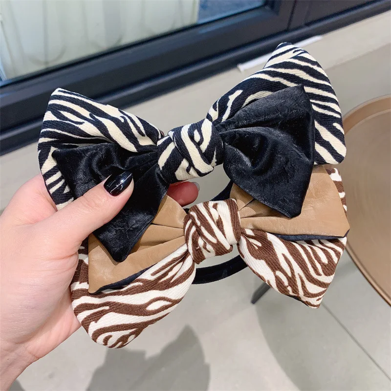 Заколка для волос из кашемира в британскую полоску английская лента женский