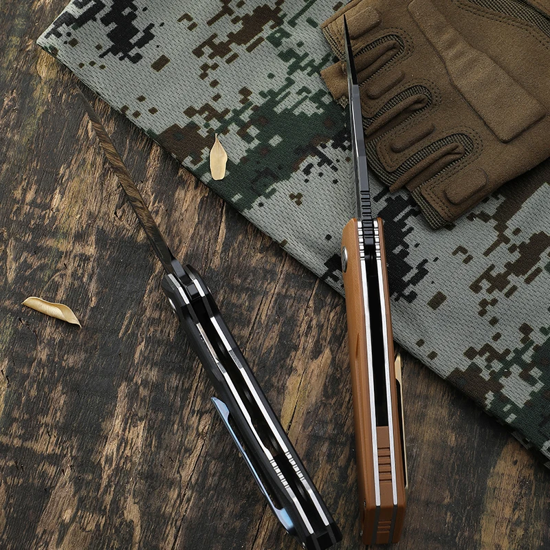 Petrified fish 969 K110 стальное лезвие керамические шариковые складные ножи G10 Ручка