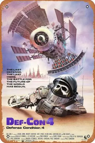 Киноплакат классический металлический значок фотография (1985) Настенный декор