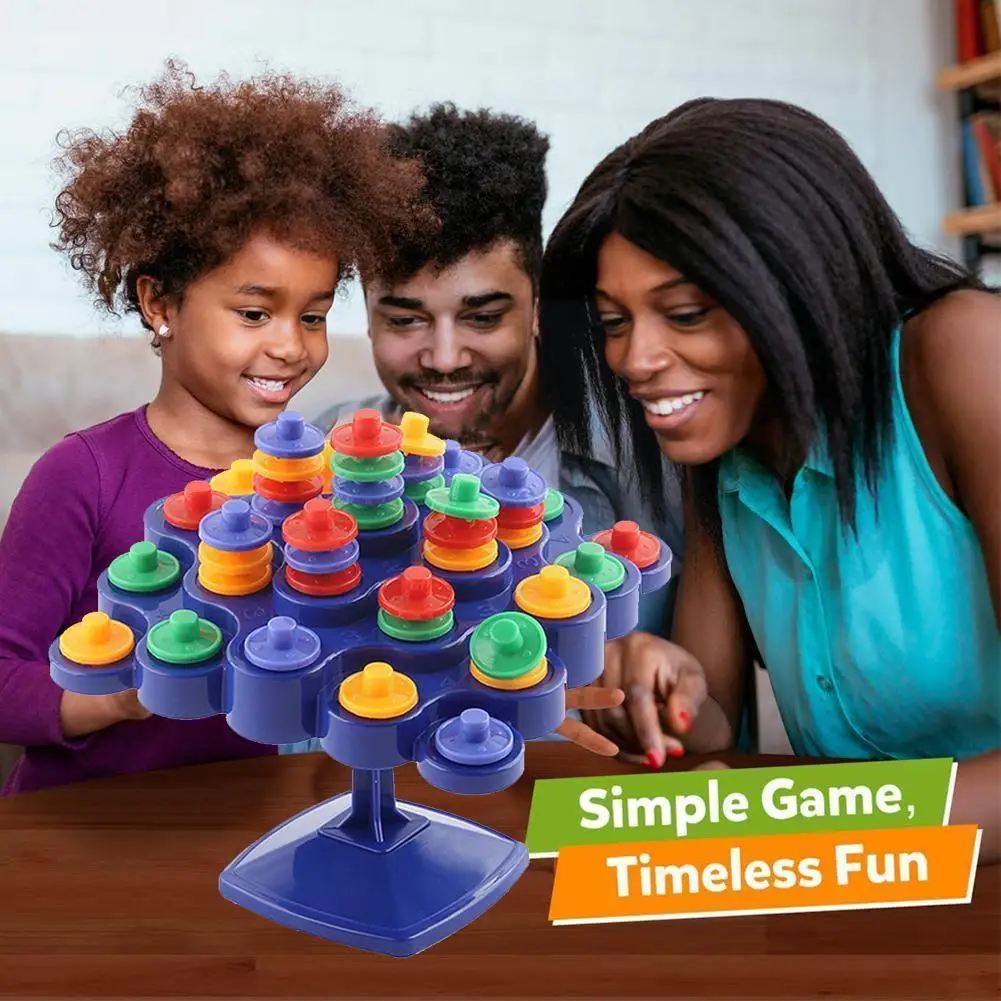 

Novelty Balance Turntable Stacking Board For Parent-child Activity Boosting Kids Iq Children Toy Gift Balancing Party Games M7g4