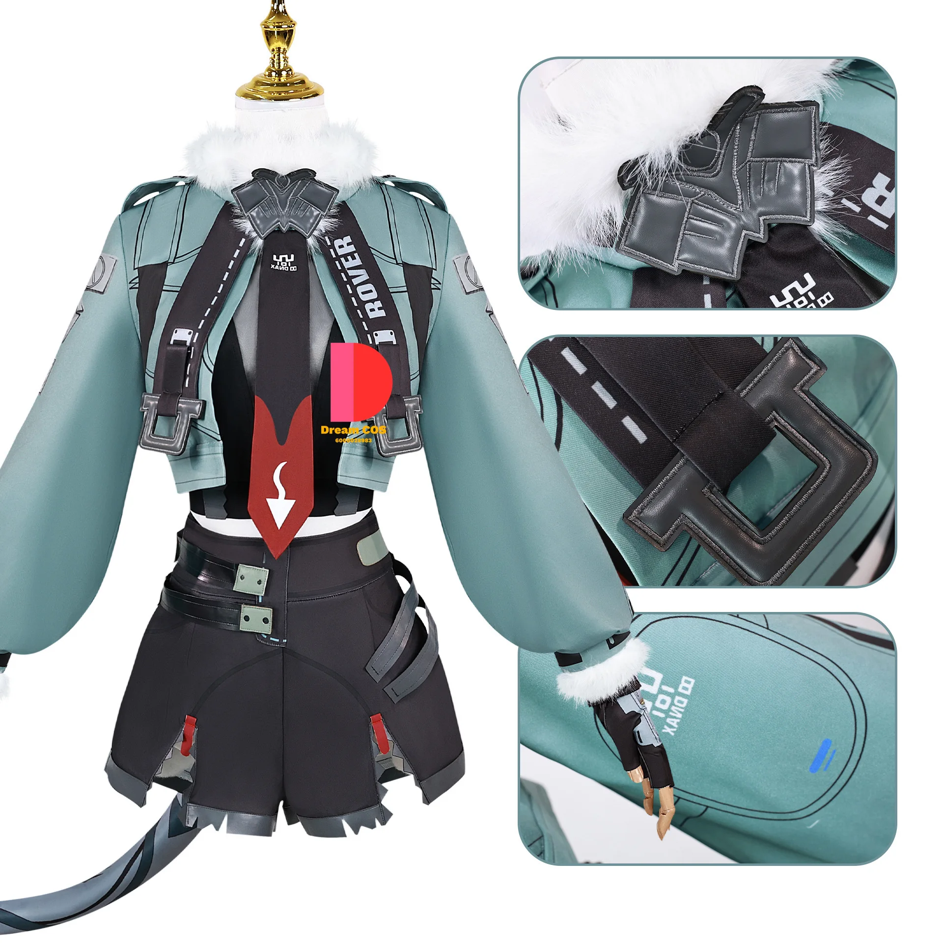 Женский костюм для косплея Zenless Zone