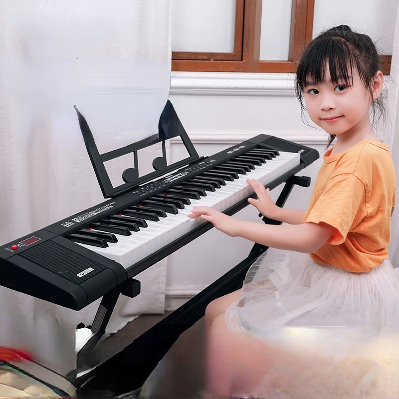 

Professional Electric Piano Digital Children 61 Keys Adult Piano Midi Controller Keyboard Teclado Controlador Music Synthesizer
