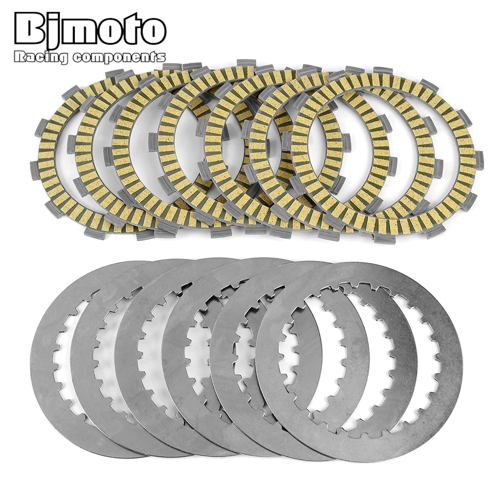 

Clutch Friction Disc Plates FOR Honda CR125R 1986 1987 1988 1989 1990 1991 1992 1993 1994 1995-1999 22201-KS6-700 22321-KA3-710