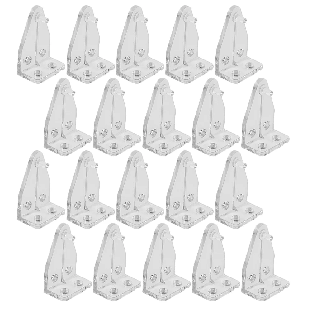

20 Pcs Blinds Brackets Blind Hold Down Brackets Plastic Blinds Hooks Horizontal Blinds