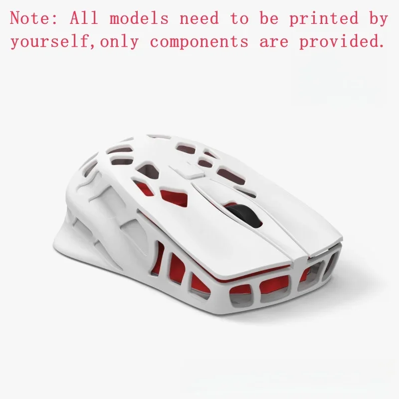 3D-принтер Bambu Lab DIY Креативная модель Компьютерная беспроводная мышь 002 Модель для
