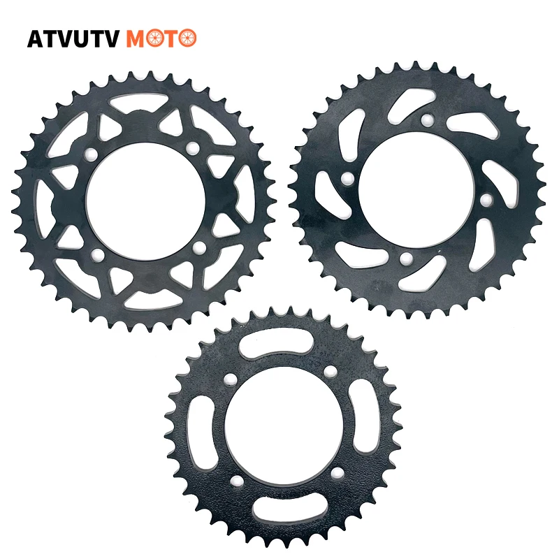 Звездочки для мотоцикла 428 76 мм 58 мм 48 мм 37 т 41 Т, Задняя звездочка для 50-250cc китайского квадроцикла, квадроцикла, грязевого велосипеда