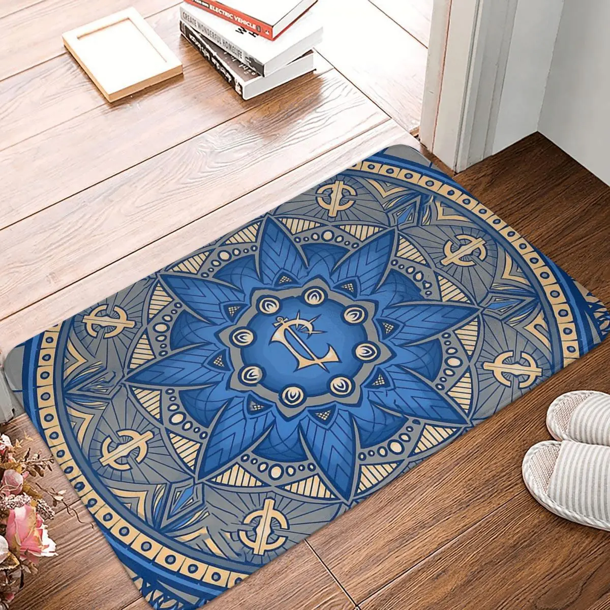 

World of Warcraft Role Playing Game Bedroom Mat Lordaeron Crest Doormat Flannel Carpet Balcony Rug Home Decor