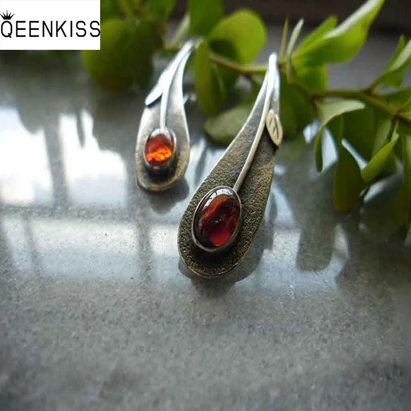 QEENKISS EG6319 2022 ювелирные изделия оптовая продажа модные женские серьги-подвески из