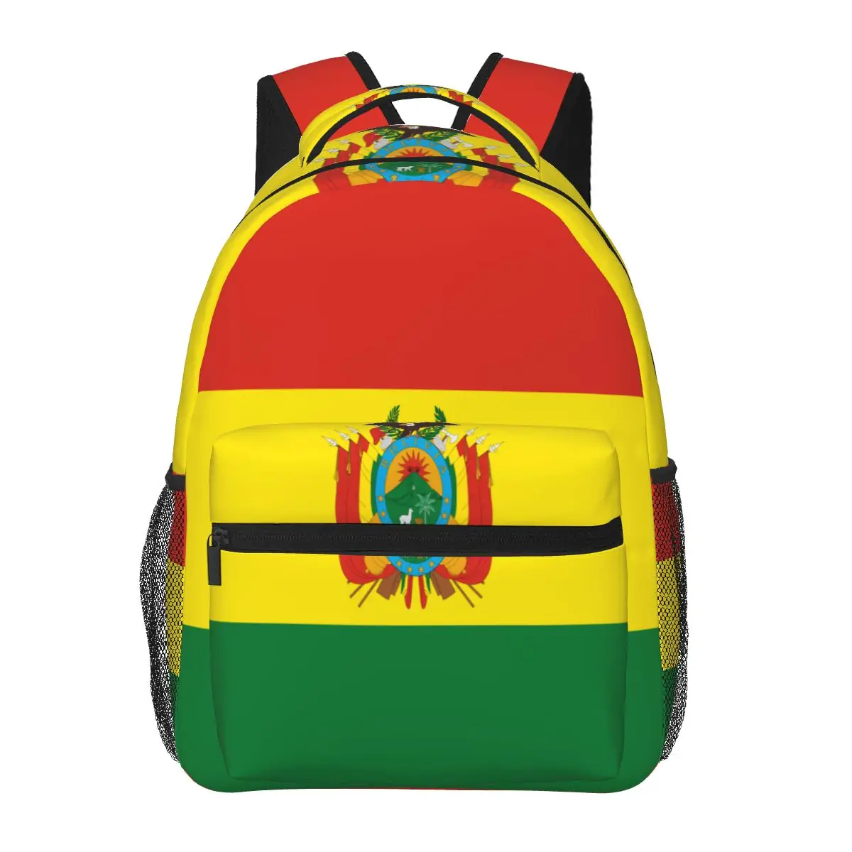 

Men Woman Backpack Flag Of Bolivia Schoolbag for Female Male 2023 Fashion Bag Student Bookpack