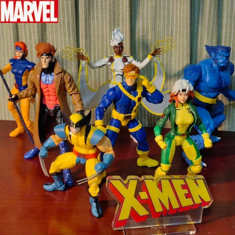 Экшн-фигурка из м/ф Легенды Marvel в стиле ретро