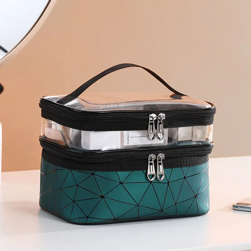 New Large Capacity Travel Cosmetic Bag Waterproof Female Storage Make Up Cases Portable Toiletries Organizer Bathroom Washbag