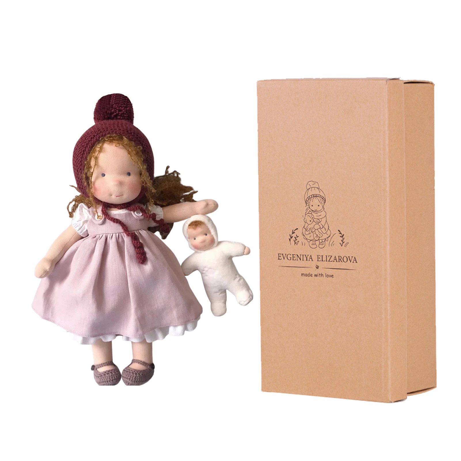 

Waldorfs BJD Doll Waldorfs Astoria Handmade Doll Ball Joint Doll With Gorgeous Doll Clothes And Cartoon Plush Figure Toys