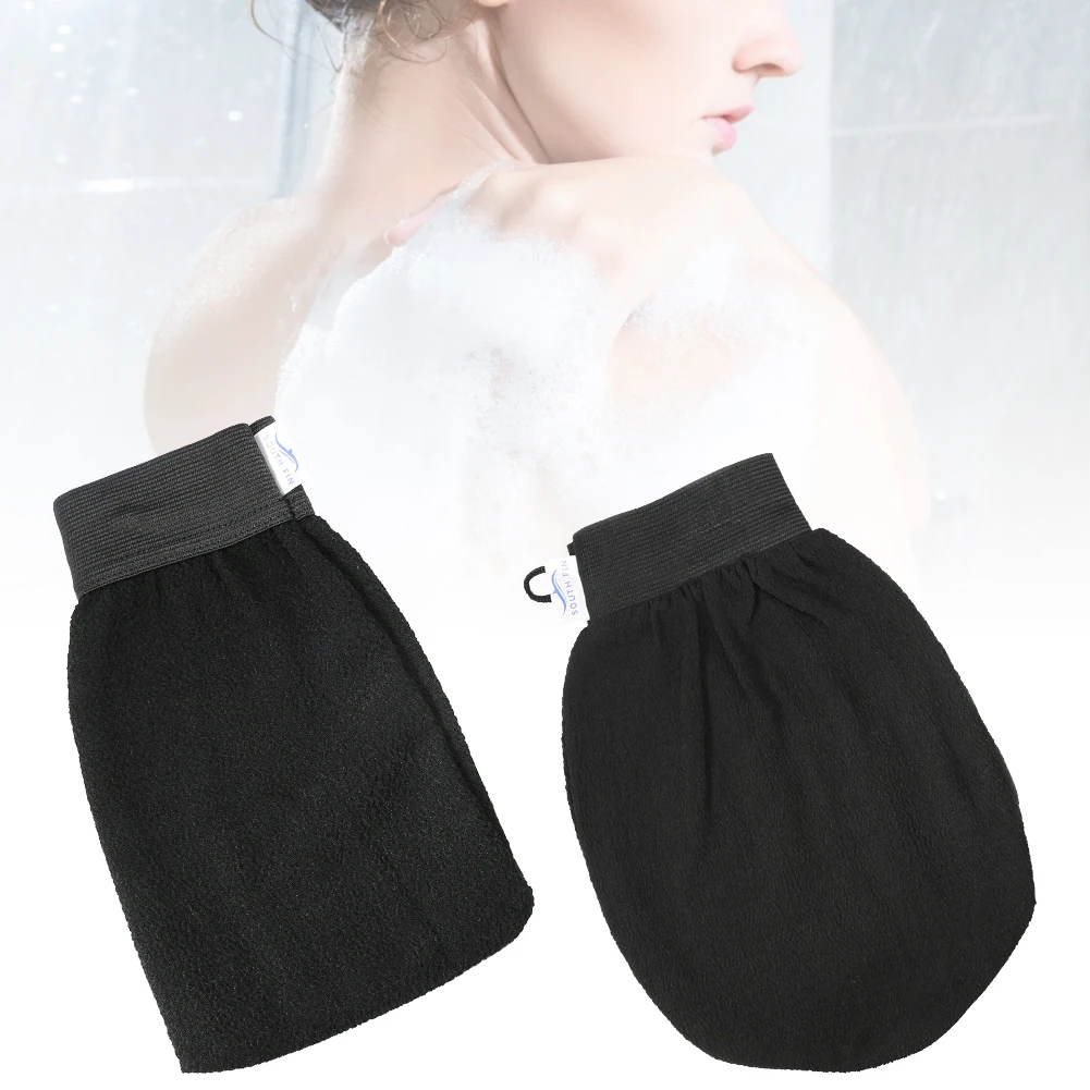 Перчатки для купания перчатки пилинга отшелушивающие удаления омертвевшей кожи