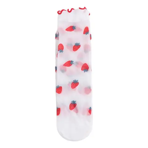 Женские носки Harajuku Cherry из нейлона