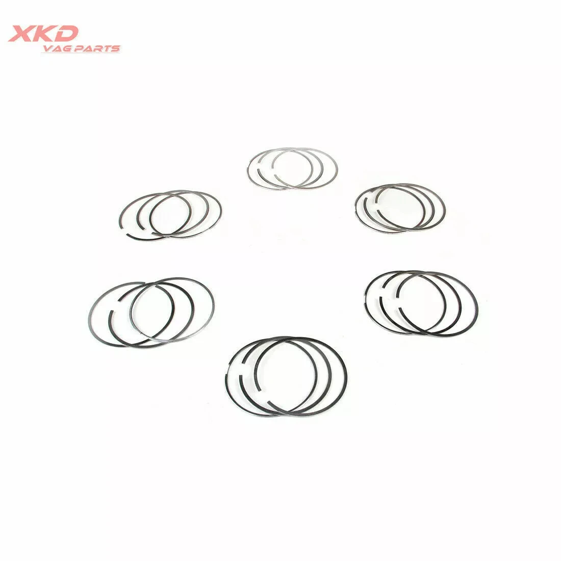 Фото Комплект поршневых колец 3,0 т, подходящий для VW Touareg 2011-2018, Audi A6 A7 2011-2014, A8 2010-2013, Q5 2013-2017 84.51*1.2*1.5*2.0 CGW CGEA №1