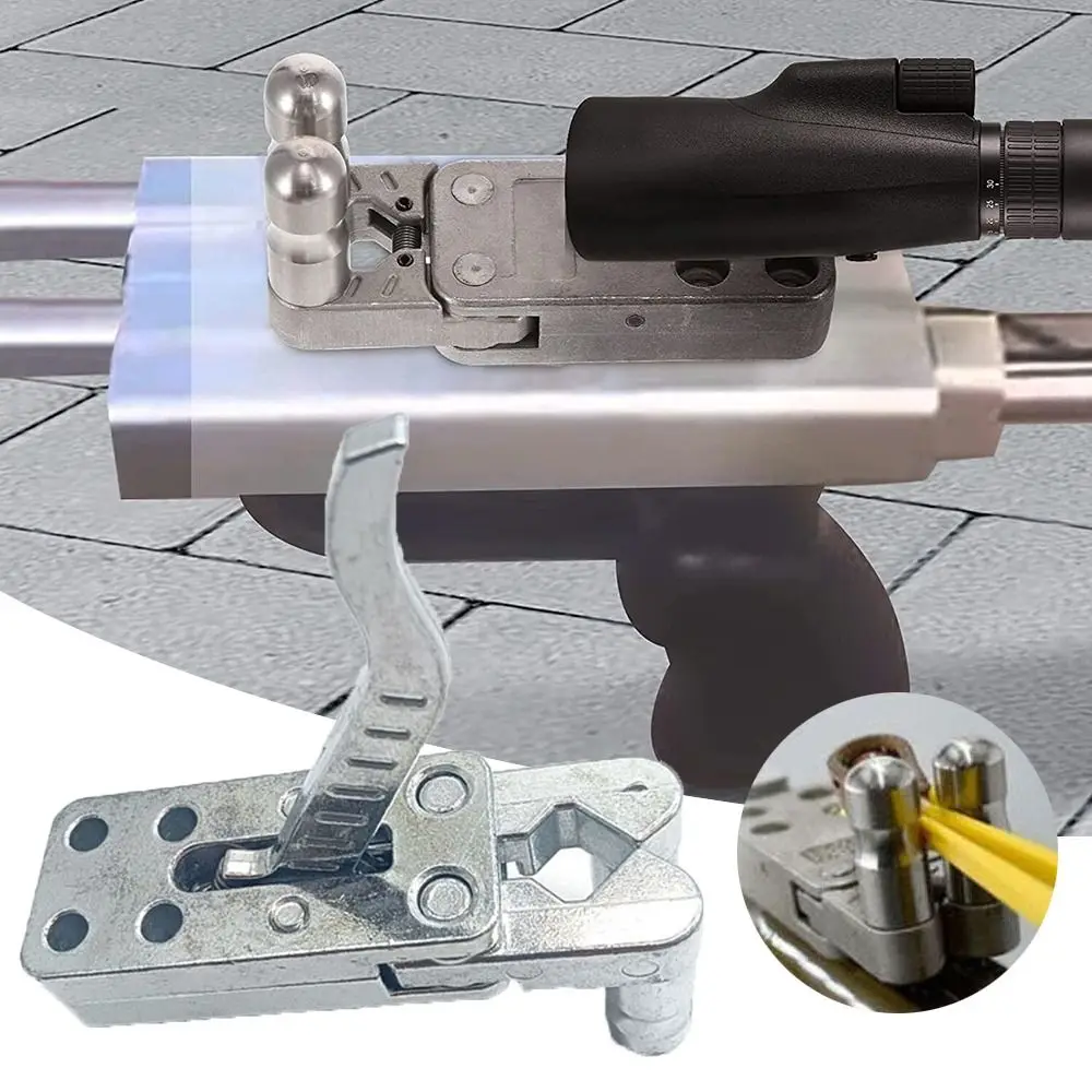 

Zinc Alloy Catapult Trigger Durable Easy To Install Silver Slingshot Release Device With Screw Rifle Trigger Target Practice