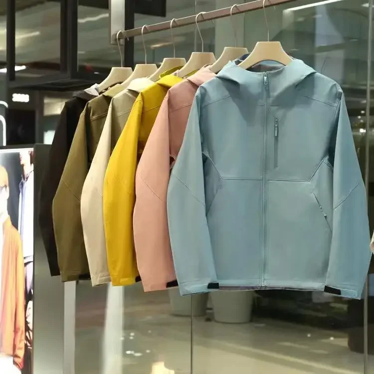 Повседневные куртки для пар уличная городская куртка GM Soft Shell тонкая обычного