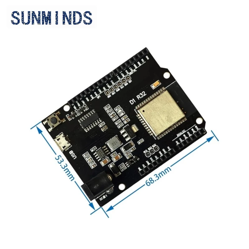 Фото 1 шт. для Wemos D1 Mini для Arduino для UNO R3 D1 R32 ESP32 WIFI Беспроводная плата для разработки Bluetooth CH340 4M Memory One №1