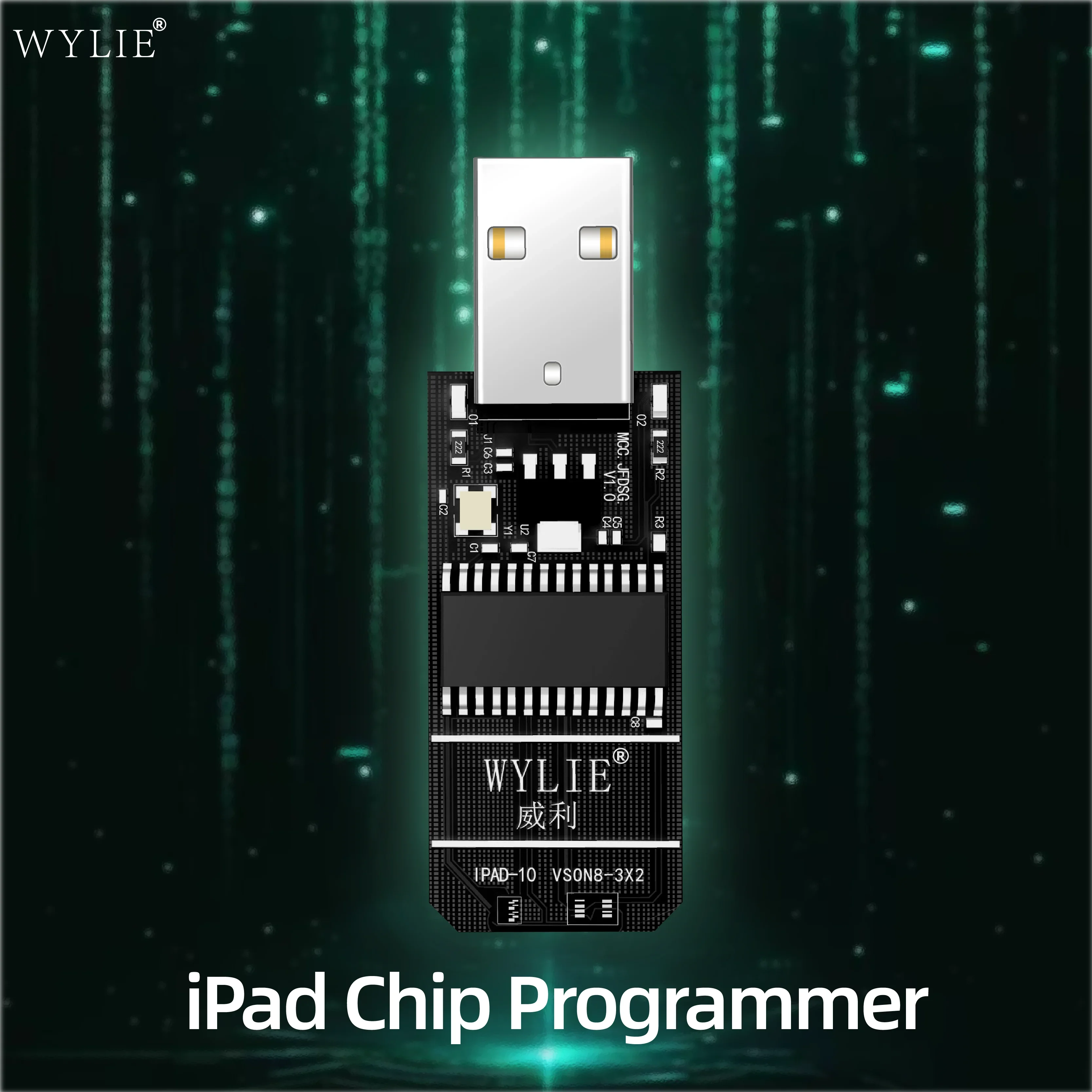 Фото Программатор чипов iPad WYLIE 2-го поколения для IP16PRO, 16PM/SAMSUNG/Air 5 всех моделей с функцией восстановления при неисправности зарядки Tyc, инструменты для ремонта №3