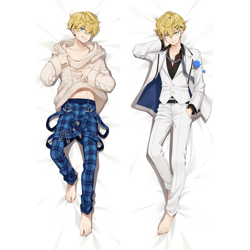 

Tokyo Revengers Chifuyu Matsuno Pillow Case Dakimakura Cover Costume Male Otaku Hugging Body Throw Cushion Pillow Cover Case