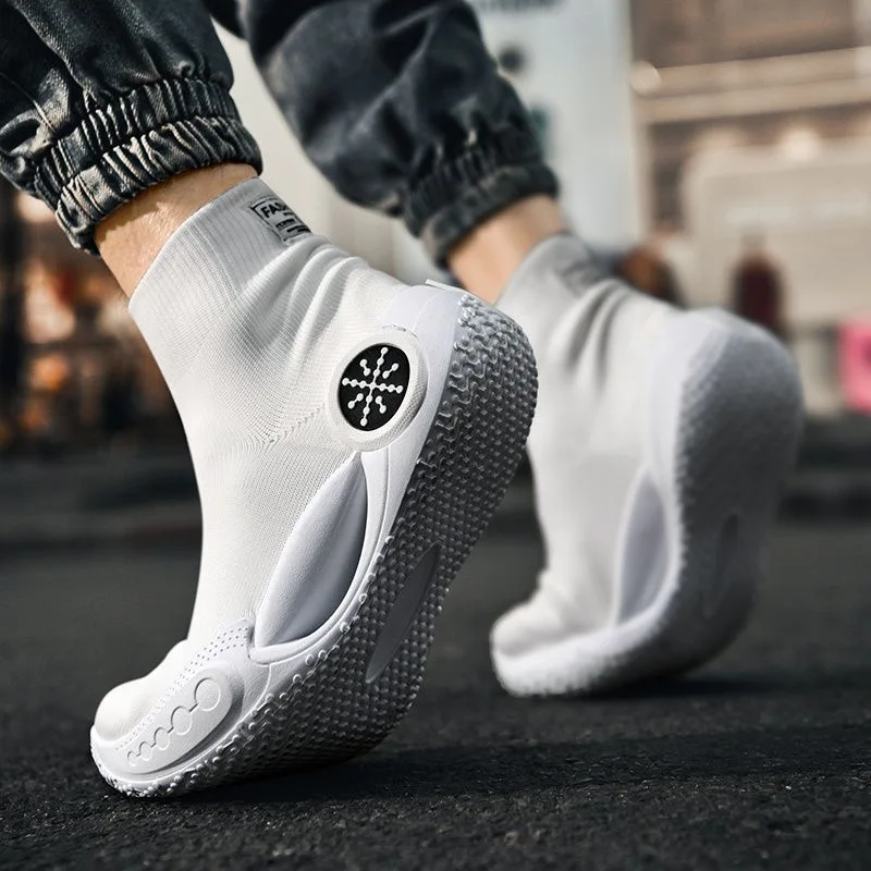 High Top Socks Running Shoes Women Sneakers Men Sport Shoes Breathable Casual Sock Sneaker Basketball Vulcanize Ankle Boots