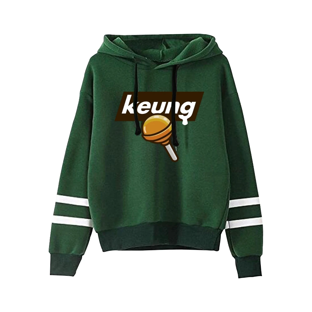 Keung To Merch Гонконг Star Idol унисекс толстовки с рукавами без карманов параллельными