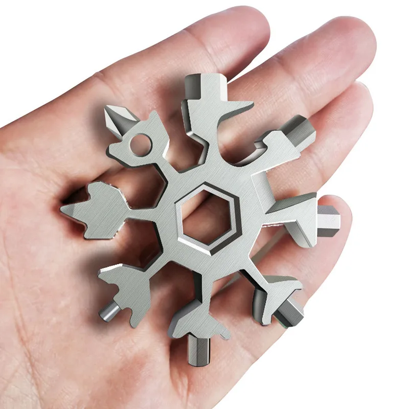 

Портативный многофункциональный гаечный ключ для повседневного использования, шестигранная универсальная восьмиугольная отвертка 18 в 1 из легированной стали, бытовой инструмент