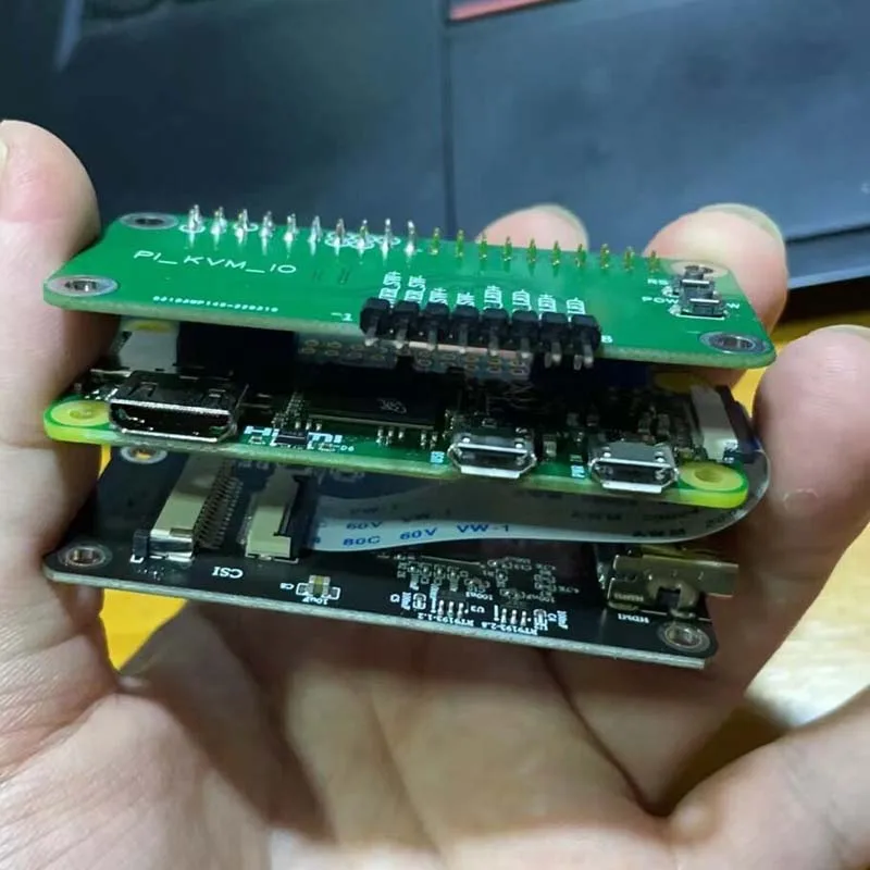 Стандартный интерфейс для Φ TC358743XBG HDMI совместимый адаптер + плата PI KVM io Raspberry Pi pikvm