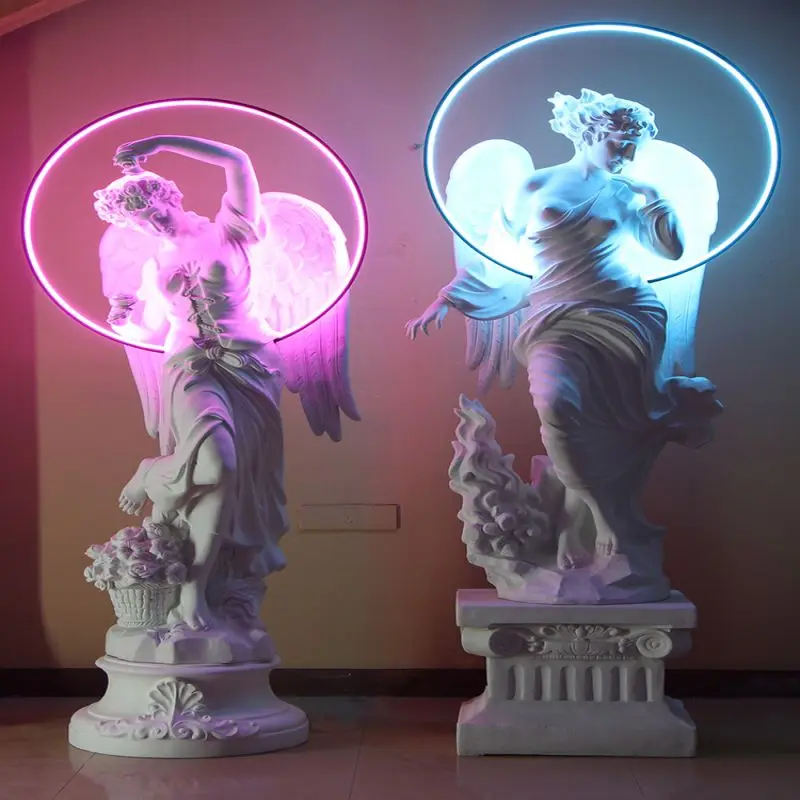 Барный светящийся четырехсезонный ангел декоративные украшения