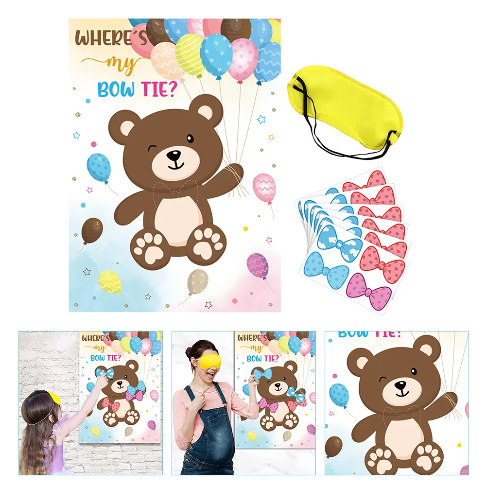 

Gender Prediction Kit Gender Reveal Games Gender Reveal Poster Fun Baby Shower Favors Boys Posters